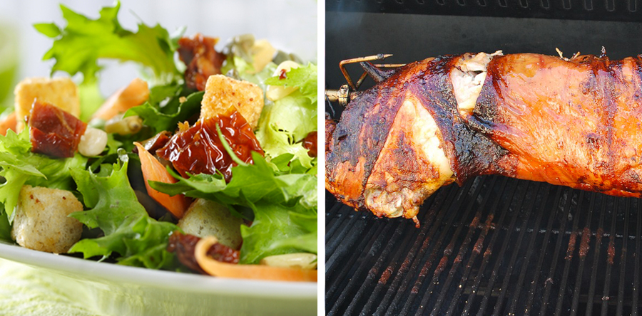 Traiteur à Namur au Clos de la Charlerie à Bois-De-Villers (Profondeville). Le traiteur Yves Binamé, entre l'authenticité des produits et un savoir-faire pratiqué avec passion. Spécialité du Cochon de lait à la broche (Bois-de-Villers - Namur - Wallonie - Belgique)